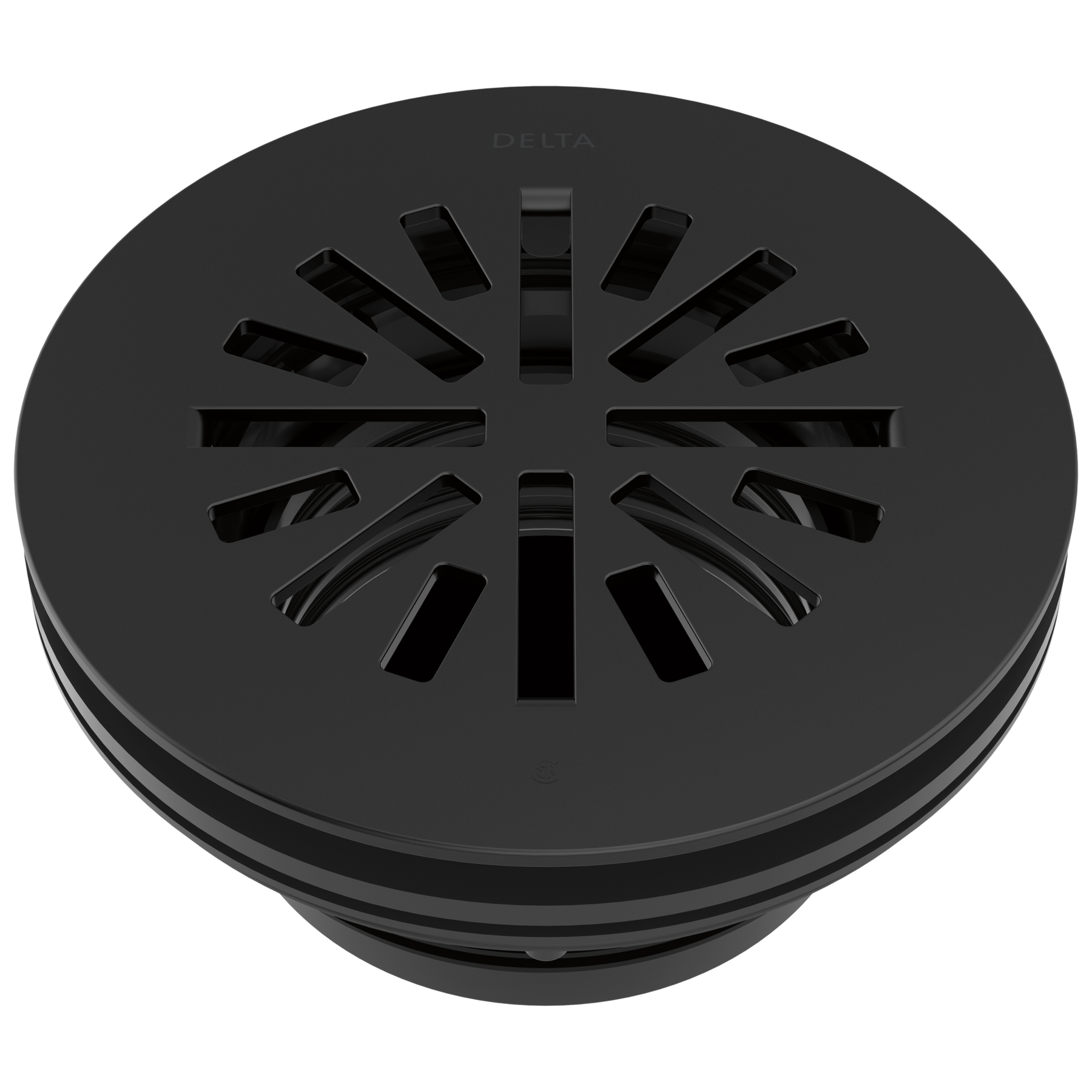 DELTA FAUCET Delta Faucet DT051411-BL 4 Inches Prefab Round Shower Drain