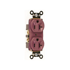 LEGRAND Pass & Seymour 5362 Hard Use Spec Grade Duplex Receptacle 20A, 125V, Brown