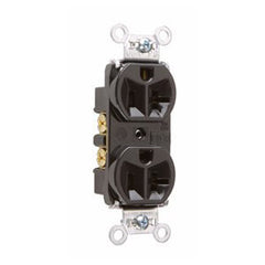 LEGRAND Pass & Seymour 5362 Hard Use Spec Grade Duplex Receptacle 20A, 125V, Brown