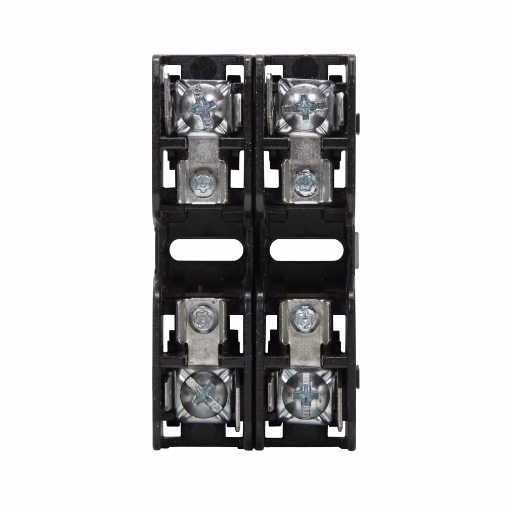 EATON Bussmann BMM603-2PQ Eaton Bussmann BMM603-2PQ 2-Pole Midget Fuse Block with Pressure Plate and Quick Connect