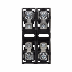 EATON Bussmann BMM603-2PQ Eaton Bussmann BMM603-2PQ 2-Pole Midget Fuse Block with Pressure Plate and Quick Connect