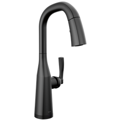 DELTA FAUCET Delta 9976T-BL-DST Single Handle Pull Down Bar/Prep Faucet with Touch2O Tech