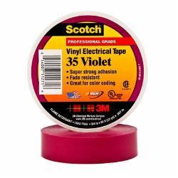 3M Scotch 35-3/4X66FT-VL Color Coding Electrical Tape 66 ft x 3/4 inch