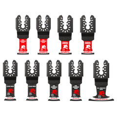 DIABLO Freud DOU9S Universal Fit General Purpose Oscillating Blade Set, 9-Piece