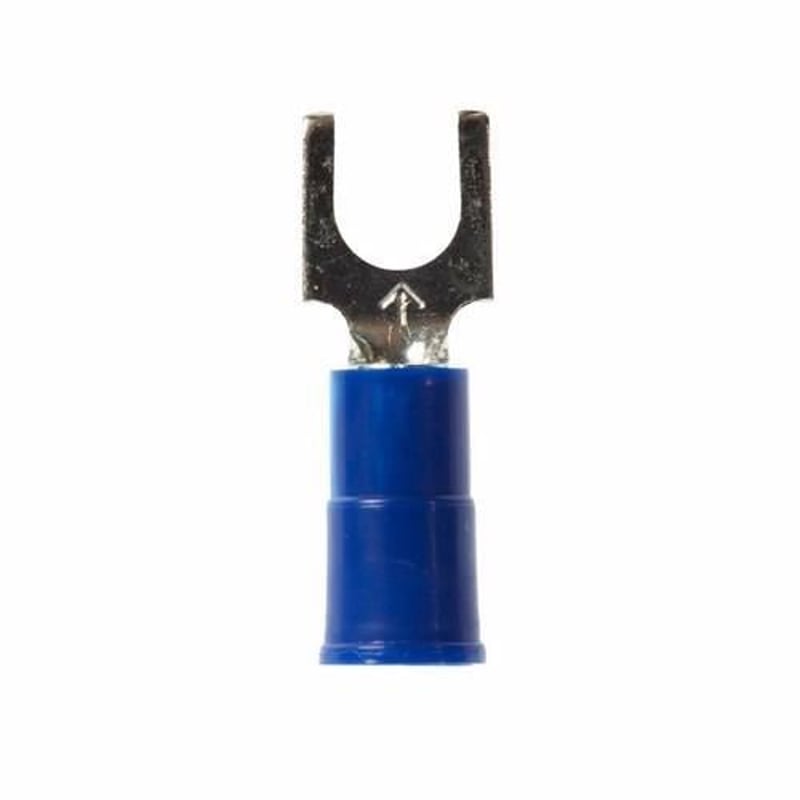 3M 3M BFV14-10Q Vinyl Insulated Block Fork Terminal, 16-14 AWG
