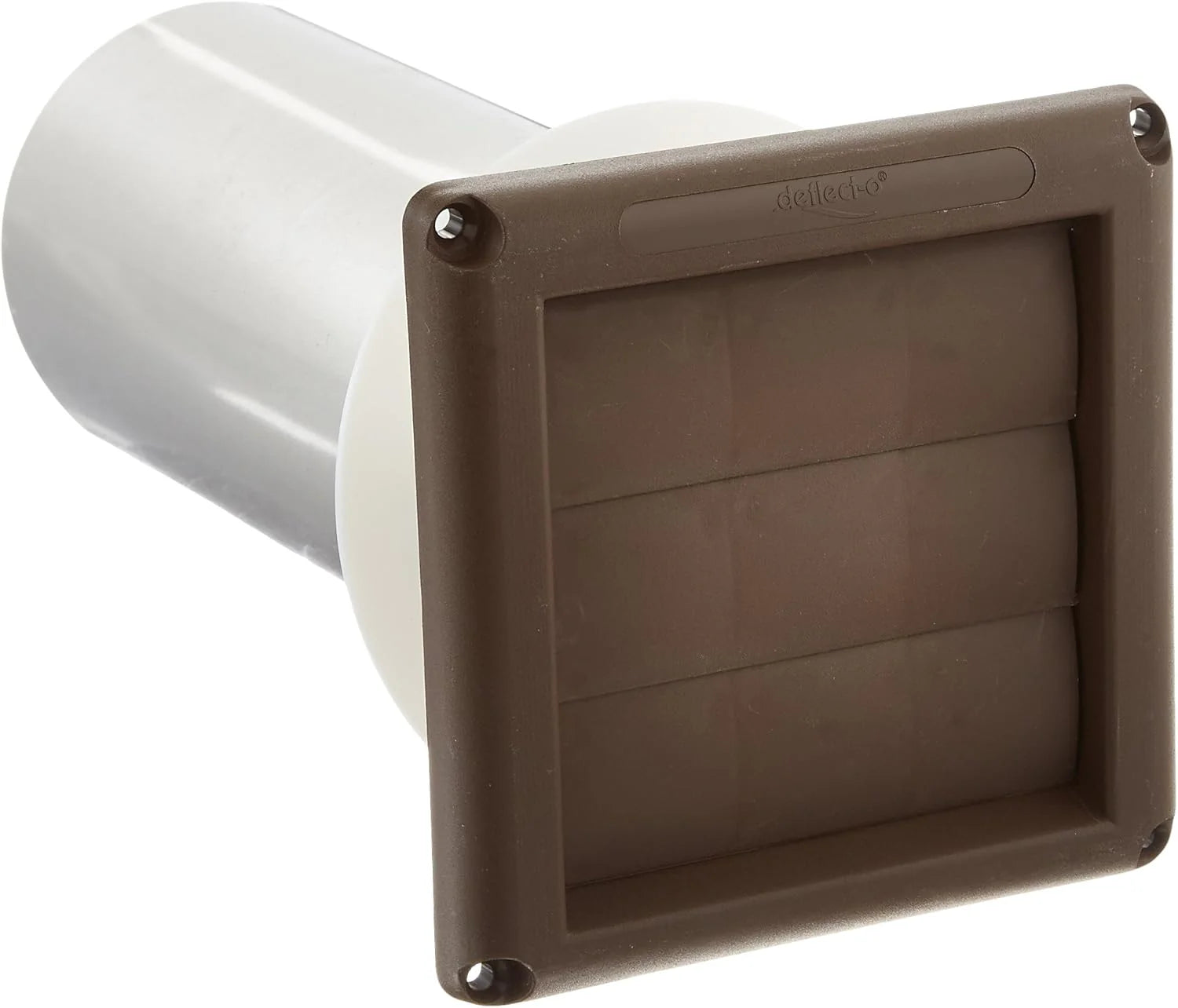 DEFLECTO Deflecto SVHAB4 Hood Vent 4 Inch Diameter Brown Louvered