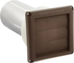 DEFLECTO Deflecto SVHAB4 Hood Vent 4 Inch Diameter Brown Louvered