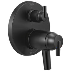 DELTA FAUCET Delta T27T959-BL Thermostatic Trim Contemporary TempAssure 17T with 6 Function Integrated Diverter