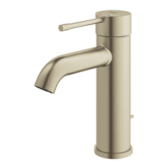 GROHE GROHE 23592ENA Essence Single Handle Monoblock Bathroom Sink Faucet in Brushed Nickel Infinity Finish