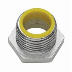 EATON Crouse Hinds 54 Malleable Iron Non-Insulated Throat Hex Head Conduit Bushed Nipple 1-1/2 Inch