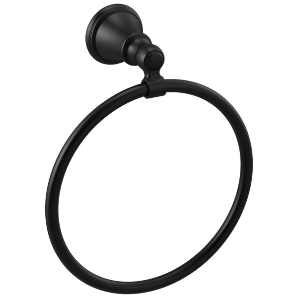 DELTA FAUCET Delta 73246-BL Towel Ring Power
