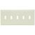 LEGRAND Pass & Seymour TP5LA Standard Wallplate 5 Gangs 5-1/2 in H x 10 in W Replacement MPN
