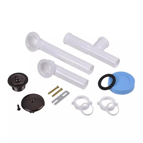 OATEY OATEY P8227RB Dearborn Brass Full Kit Plastic Tubular White Uni-Lift Stopper
