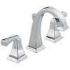 DELTA FAUCET Delta 3551LF Two Handle Widespread Bathroom Faucet