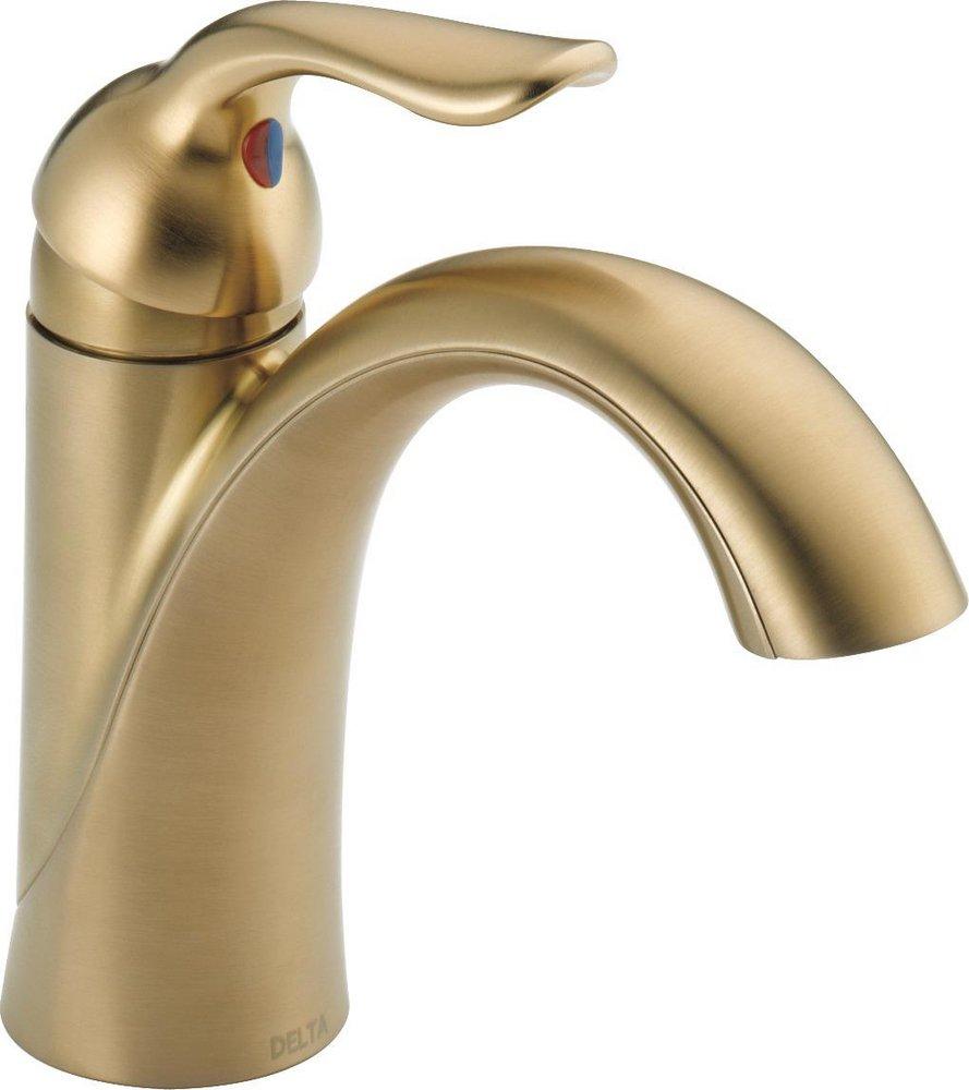 DELTA FAUCET Delta Faucet 538-CZMPU-DST Lahara Single Handle Bathroom Sink Faucet