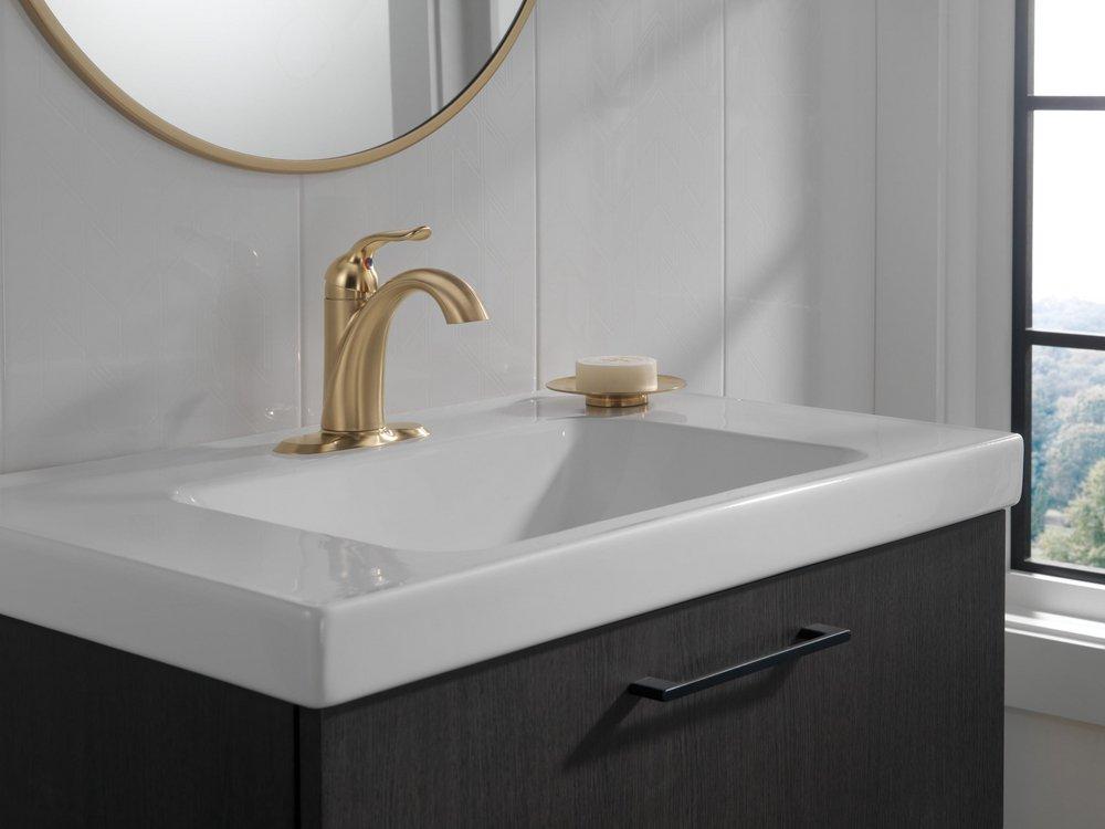 DELTA FAUCET Delta Faucet 538-CZMPU-DST Lahara Single Handle Bathroom Sink Faucet