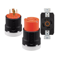 EATON Cooper Wiring Device AHCL1430C 4-Wire 3-Pole Ultra Grip Color Coded Locking Connector 125/250 Volt 30 Amp NEMA L14-30