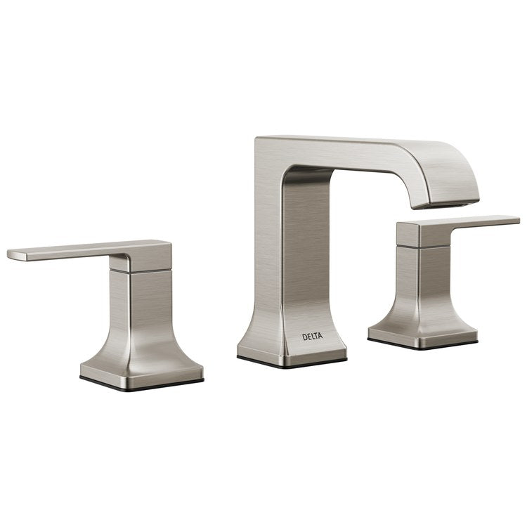 DELTA FAUCET Delta 3539LF-SSMPU Lavatory Faucet Velum Widespread 4-16 Inch Spread WaterSense
