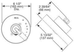DELTA FAUCET Delta Faucet T17259-SS Trinsic Shower Trim 1.75 GPM (Trim Only)