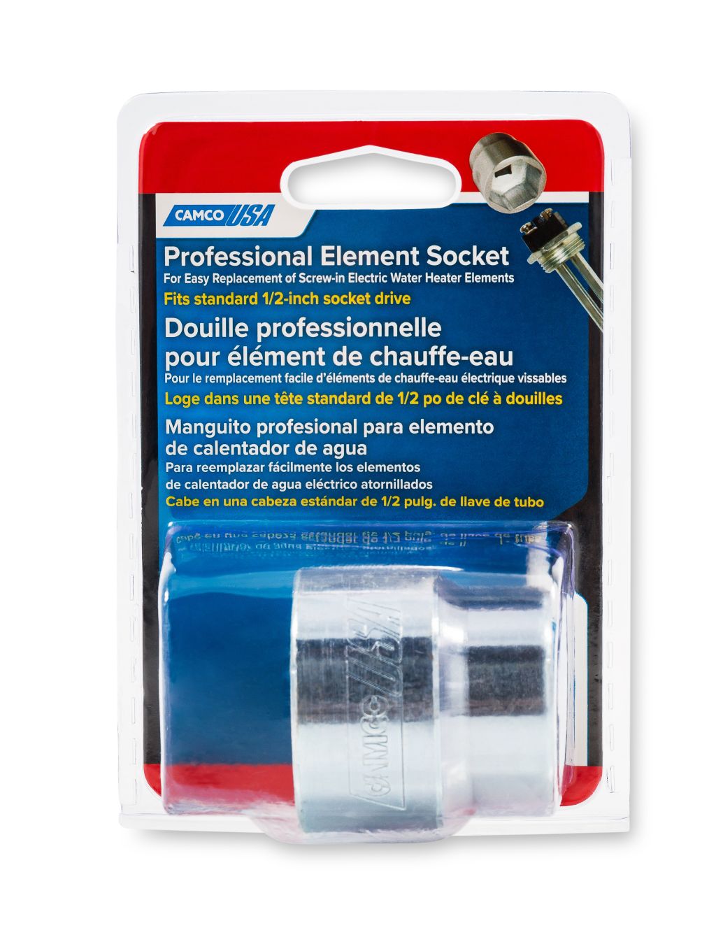 CAMCO Camco 9953 Professional Element Socket - Bilingual