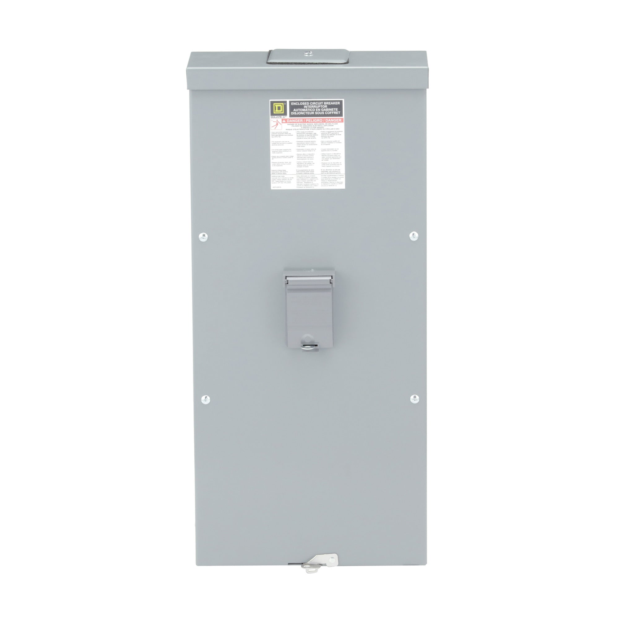 SCHNEIDER ELECTRIC Square D J250R Circuit Breaker Enclosure 15/250 Amp Nema 3R