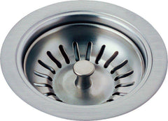 DELTA FAUCET Delta Faucet 72010 3-1/8 in. Brass Basket Strainer in Chrome