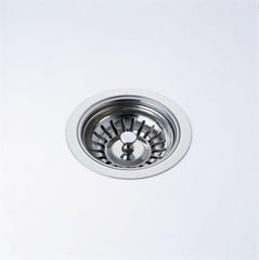 DELTA FAUCET Delta Faucet 72010 3-1/8 in. Brass Basket Strainer in Chrome