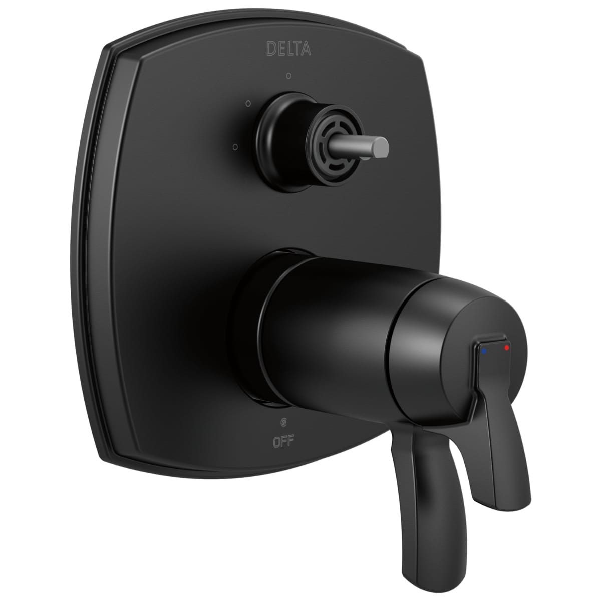 DELTA FAUCET Delta T27T876-BLLHP Stryke 17 Thermostatic Integrated Diverter Trim