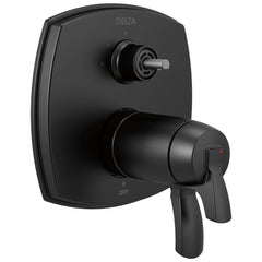 DELTA FAUCET Delta T27T876-BLLHP Stryke 17 Thermostatic Integrated Diverter Trim