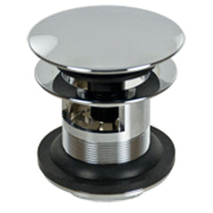 MOUNTAIN PLUMBING Mountain BDWOF-ST/IW EZ-Click Bath Tub Drain with Overflow