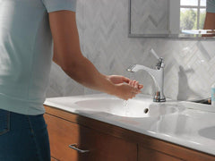 DELTA FAUCET Delta faucet 556T-DST dorval single handle monoblock sensor bathroom sink faucet