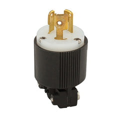 EATON Cooper Wiring Device CWL515P 3-Wire 2-Pole Polarized Industrial Grade Safety Grip Plug 125-Volt AC 15-Amp NEMA L5-15