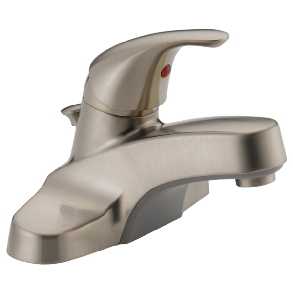 PEERLESS FAUCET Peerless P136LF-BN Delta Peerless Single Handle Lavatory Faucet Brushed Nickel
