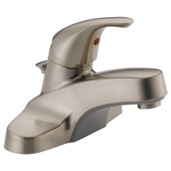 PEERLESS FAUCET Peerless P136LF-BN Delta Peerless Single Handle Lavatory Faucet Brushed Nickel