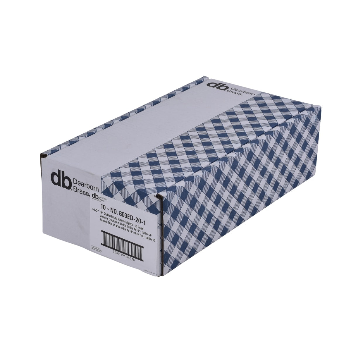 OATEY Dearborn 803ED-20-1 1-1/2 x 16 Double Flanged Strainer Tailpiece