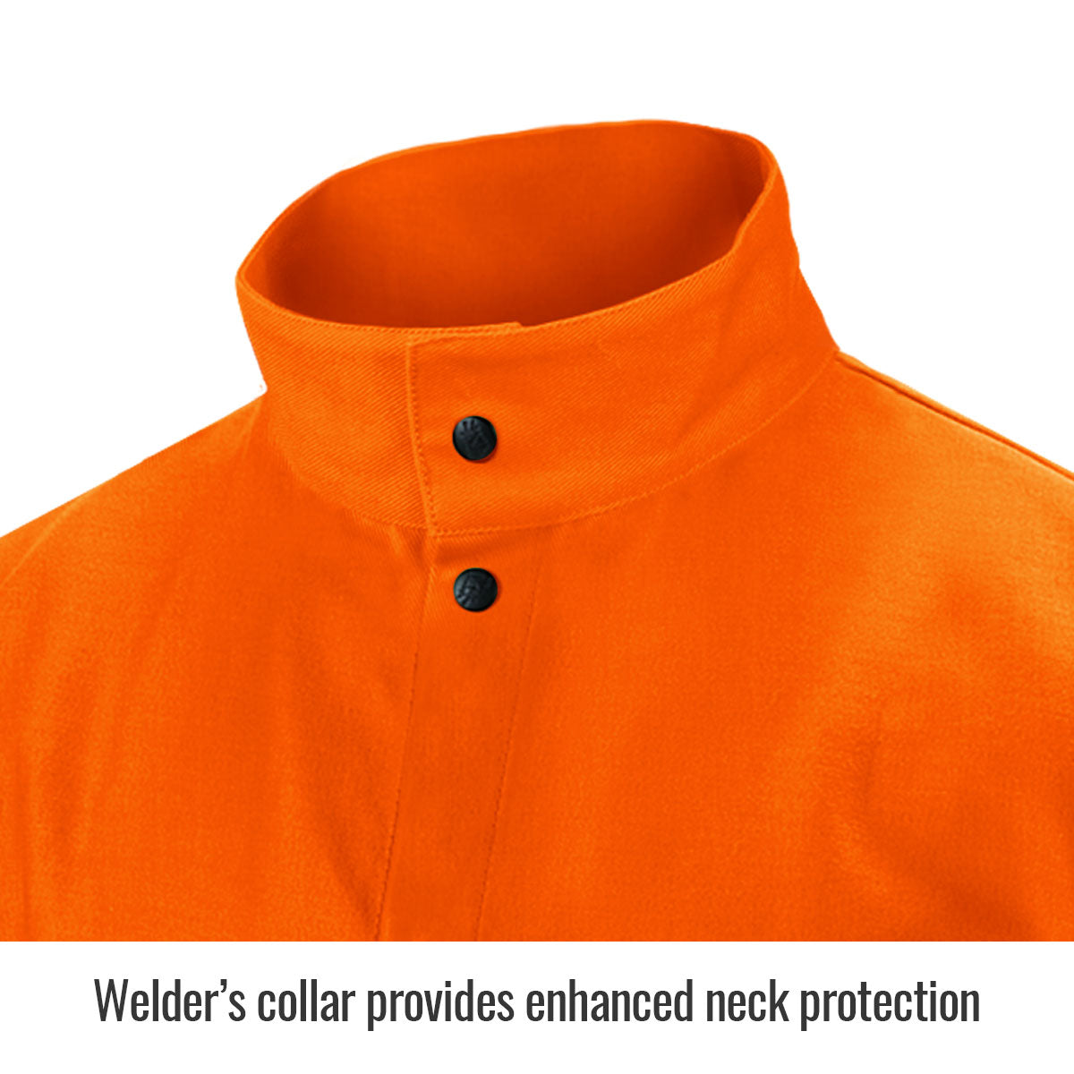BLACK STALLION Revco FO9-30C-L Flame Resistant Cotton Welding Jacket 30 inches