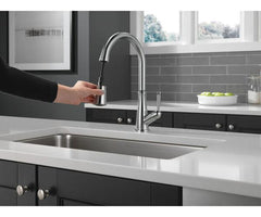 DELTA FAUCET Delta Faucet 9110-AR-DST Single Handle Pull-Down Kitchen Faucet 1.8 gpm Flow Rate