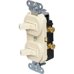 LEGRAND Pass & Seymour 690I 15A Non-Grounding Combination Switch 120/277 VAC Single-Pole