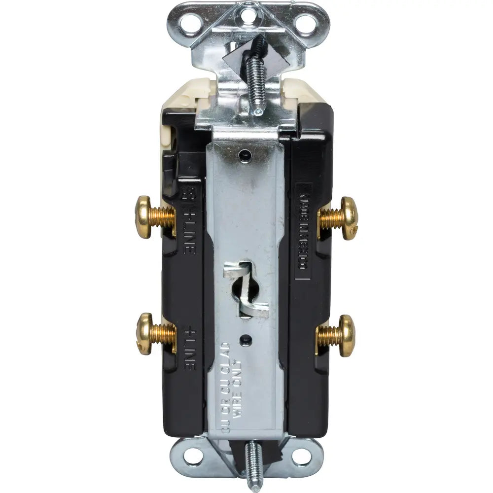 LEGRAND Pass & Seymour 690I 15A Non-Grounding Combination Switch 120/277 VAC Single-Pole
