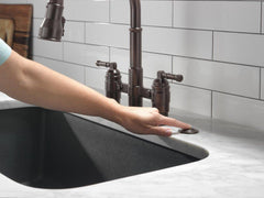 DELTA FAUCET Delta Faucet 72050-RB Air Switch with Dual Outlet 15A