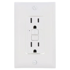 LEGRAND Pass & Seymour 1597-TRWRW Duplex GFCI Receptacle 15A 125V