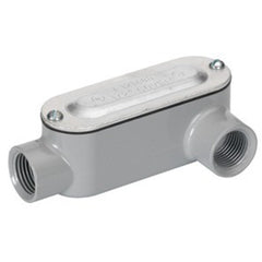 BRIDGEPORT FITTINGS Bridgeport LL-47CG Type LL Conduit Body With Cover and Gasket 2-1/2 Inch