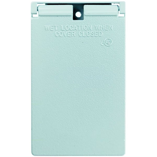 LEGRAND Pass & Seymour CA26-WV Cast Weatherproof Decorator/GFCI Vertical Cover