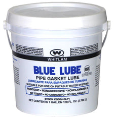JC WHITLAM WHITLAM GLP1 Blue Lube 1 gal. Metal Blue Pipe Cement