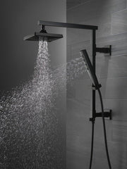 DELTA FAUCET Delta Faucet 58410-BL Emerge No Handle Multi Function Shower System in Matte Black