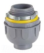 EATON Crouse Hinds LT100NM Natural Nylon 6 Straight Non-Metallic Liquidtight Connector 1 Inch
