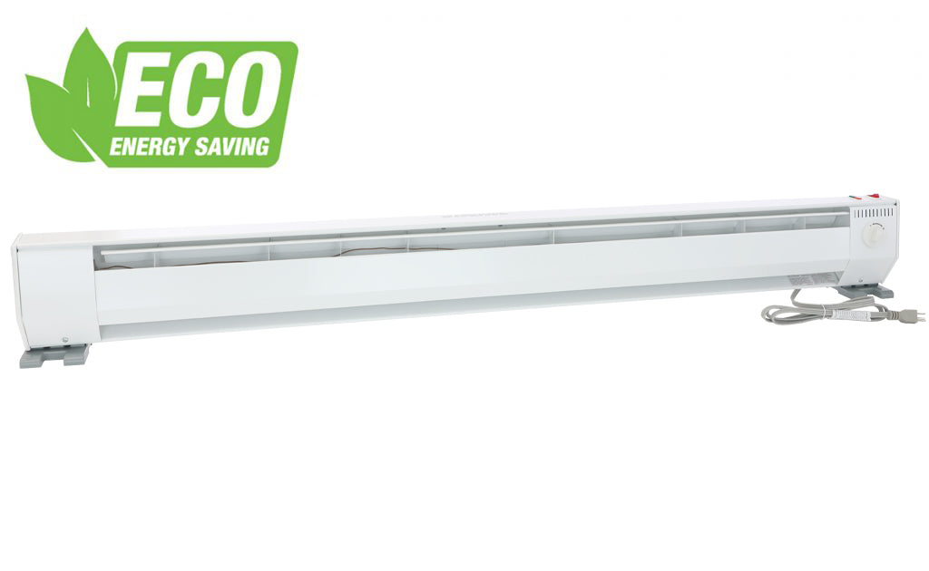 KING ELECTRIC King Electric KP1215-ECO Portable Baseboard Heater 120V 750/1500W