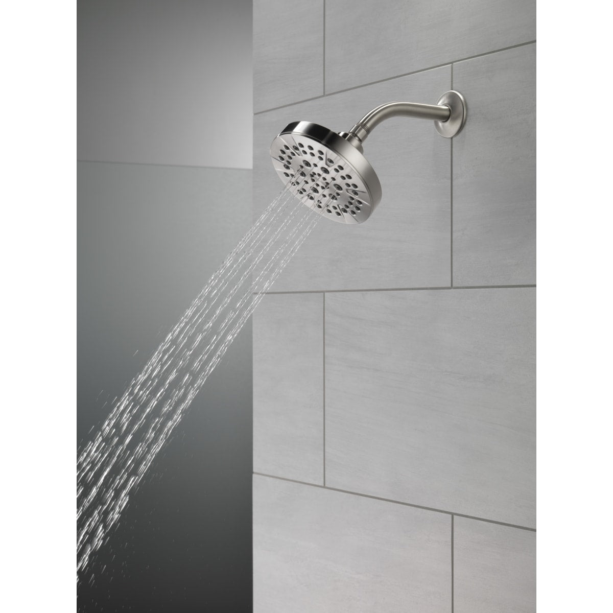 DELTA FAUCET Delta 52535-SS Universal Showering Components: 5-Setting Showerhead in Stainless