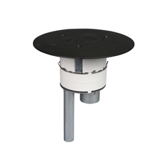 LEGRAND Legrand 4FFATC15BK Wiremold 4 Black Furniture Feed Style Poke-Through Assembly