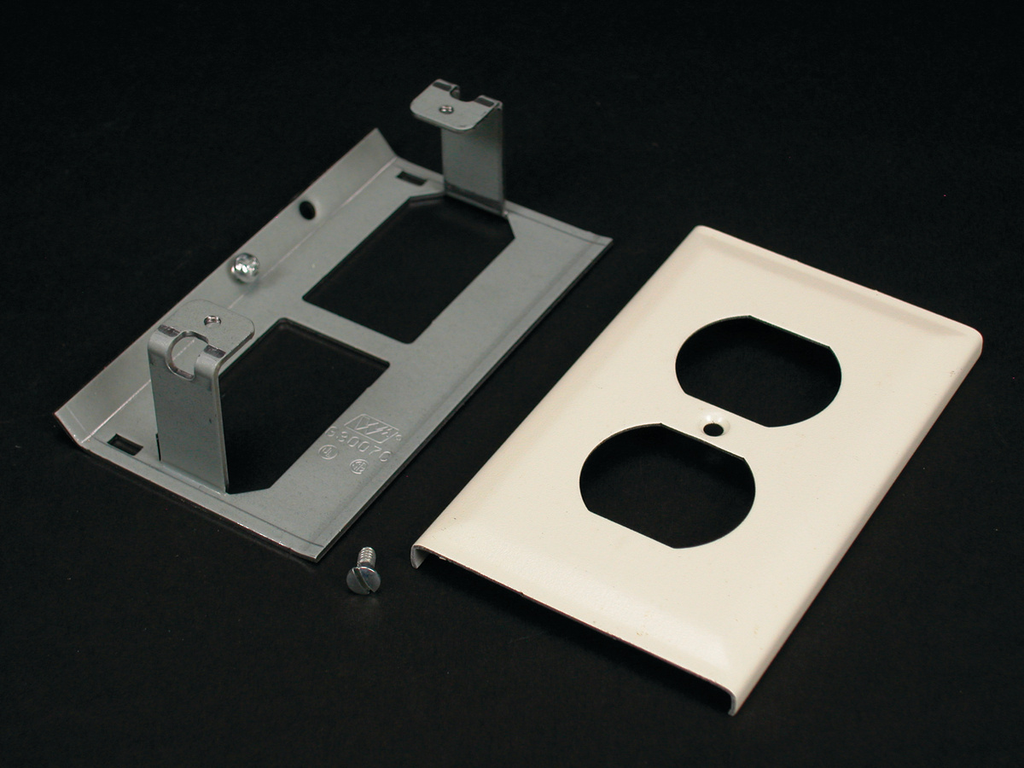 LEGRAND Legrand V3043BE Wiremold 4-1/2 Duplex Receptacle Cover
